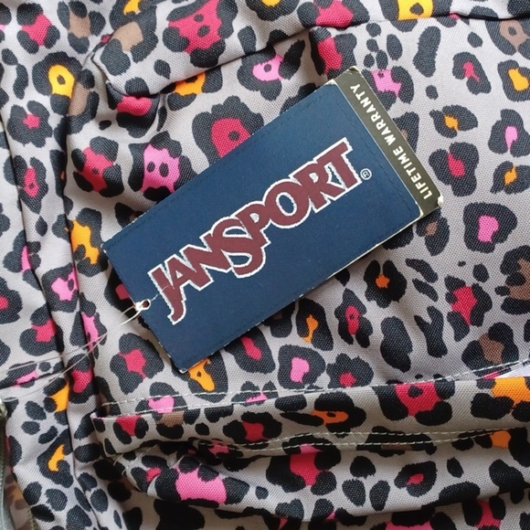🐆🎒 JanSport Backpack - Superbreak - Greyrablucyleo - Picture 8 of 8